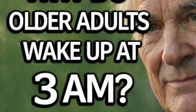 Why do many elderly people wake up at 3 a.m. and what might it mean
