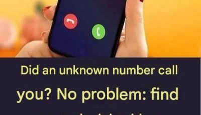 Did an unknown number call you? No problem: find out who it is with a simple trick.