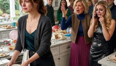 My parents forced me to cook and clean all weekend for my sister’s party with 50 guests.