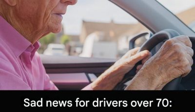 Sad news for drivers over 70 years of age: very soon they will no longer be able to…