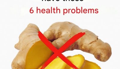 Know when ginger consumption can be harmful