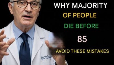 Why many people do not exceed 85 years of age and what habits should be reviewed after 60.