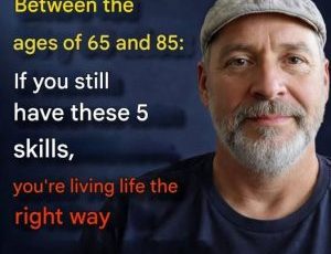Between 65 and 85 years old: if you still have these 5 capacities, you are aging better than most