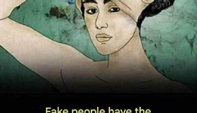 Fake people have the following 4 characteristics