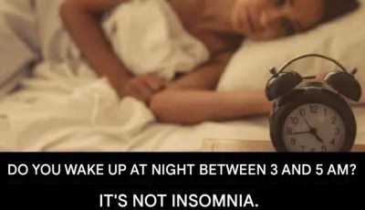 Do you wake up at night? Here’s what your body is trying to tell you.(1 / 2)