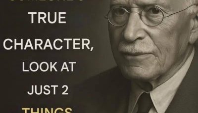 To see someone’s true character, observe just these 2 things…. Details in the first comment