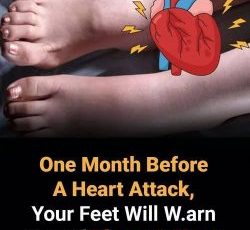 One Month Before A Heart Attack, Your Feet Will W.arn You Of These 6 Signs