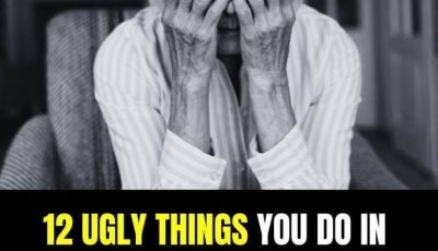 12 nasty things you do in old age that everyone notices, but no one dares to tell you