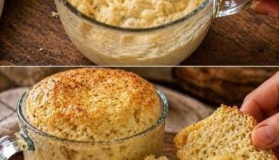 90-second zero-carb mug bread