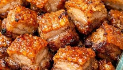 Crispy Garlic Beef Bites