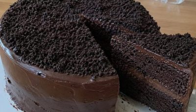 Black Cocoa Cake