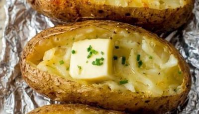 Perfect Baked Potato (Crispy Skin, Fluffy Center, Every Single Time)