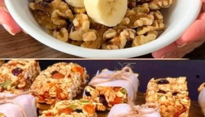 Homemade Granola Bars – A Wholesome and Energizing Snack