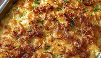 Polish Potato & Cabbage Casserole