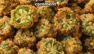 Fried Okra in Cornmeal