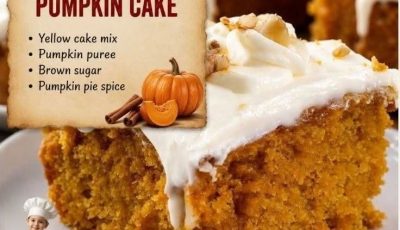 Better Than Fall Pumpkin Cake