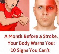 A month before a stroke, your body warns you: 10 signs not to ignore