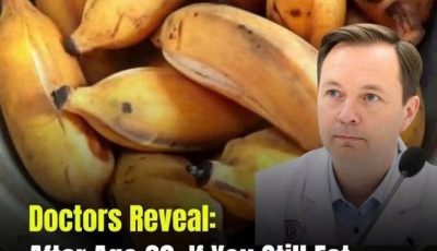 Over 60 and Eating Bananas Daily? Here’s What Experts Say….See More