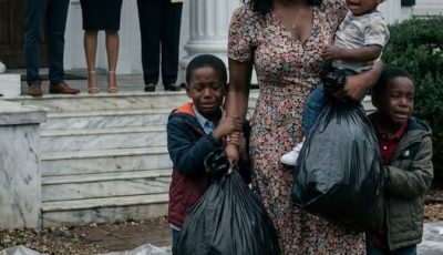 My husband cheated. I packed my kids and drove to my parents’ house. My father opened the door, looked at my three children standing behind me, and slowly closed it. My brother said no space. My sister called me impulsive. I picked up that garbage bag, walked back to my car, and I whispered 3 words..