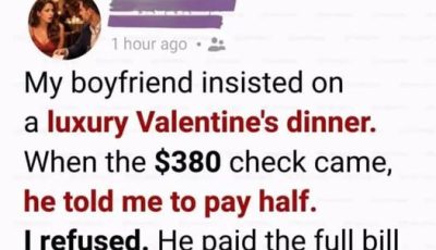 Cruel Valentine Dinner Test Reveals Why A Seven Year Romance Failed