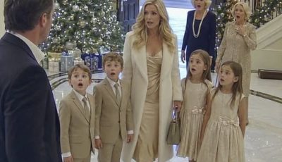I arrived by helicopter to Christmas dinner with the four children he never knew existed — but the real secret had been kept by his own mother for eight years.