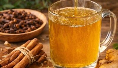 Clove Cinnamon Bay Leaf Ginger Tea