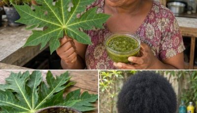Papaya Leaf Scalp Rinse