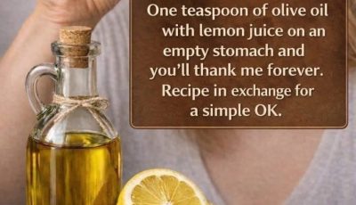 Olive Oil and Lemon Tonic