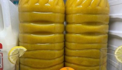 Peach Ginger Golden Juice