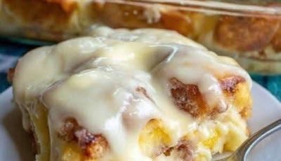 Creamy Lemon Breakfast Bake