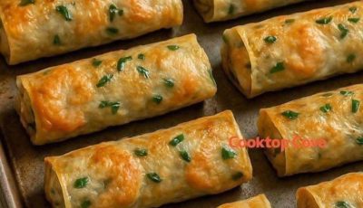 Cheesy Baked Roll-Ups