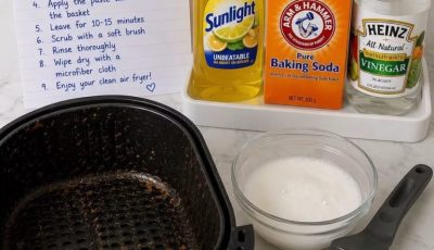 How to Clean an Air Fryer: The Easy Natural Cleaning Method 
