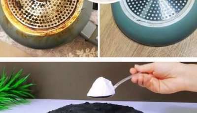 Your frying pan will be like new! Even 100-year-old carbon deposits and grease can be removed effortlessly!