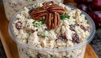 Cranberry Pecan Chicken Salad