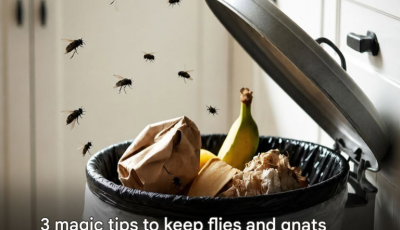 3 tips to keep flies and gnats away from your bin