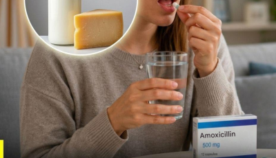 The food you should never combine with amoxicillin, and that most people eat without knowing it.