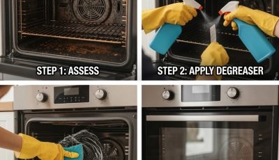 Oven cleaned while you sleep, works only with the bowl method – the next day it is new again