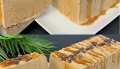 Creamy Caramel Ice Cream Loaf Cake
