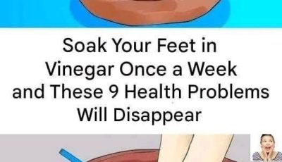 Soak Your Feet in Vinegar Once a Week and Watch These 9 Health Problems Disappear