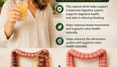 Get rid of the waste that’s been accumulating in your body for a long time. This mixture helps support digestive health and relieve constipation. If you’d like to know the recipe, just type “OK” and I’ll share it with you.