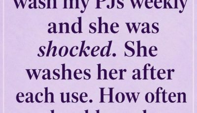 Blue Cotton Pajamas Revealed a Financial Burden in the Laundry Room