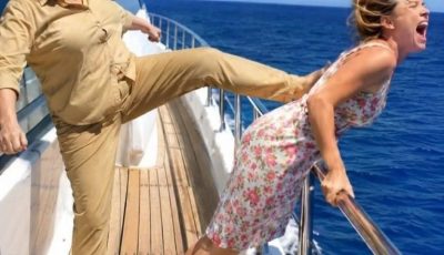 I never told my boyfriend’s snobbish parents that I owned the bank holding their massive debt. To them, I was just a “barista with no future.” At their yacht party, his mother pushed me toward the edge of the boat and sneered, “Service staff should stay below deck,” while his father laughed, “Don’t get the furniture wet, trash.” My boyfriend adjusted his sunglasses and didn’t move. Then, a siren blared across the water. A police boat pulled up alongside the yacht… and the Bank’s Chief Legal Officer stepped aboard with a megaphone, looking directly at me. “Madam President, the foreclosure papers are ready for your signature.” – usnews 0/2