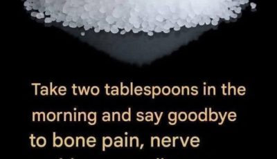 Take two tablespoons in the morning and say goodbye to bone pain, nerve problems, cartilage wear, anxiety, depression and insomnia