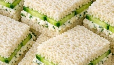 Southern 4-Ingredient Cucumber Sandwiches