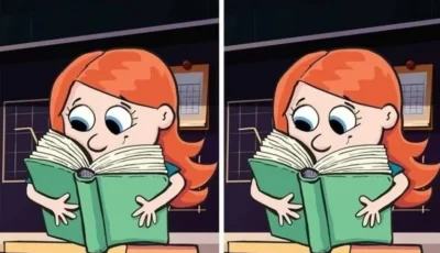 The Red-Haired Girl: Find Difference.