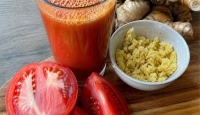 Tomato Ginger Morning Juice