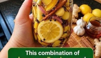 Lemon Garlic Ginger Tonic