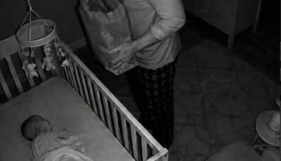 My Husband Was Caught on the Baby Camera Every Night at 2 AM Holding a Paper Bag – When I Saw What Was Inside, I Gasped