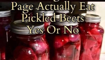 Healthy Pickled Beets Recipe