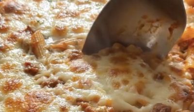 Ultimate Cheesy Baked Penne Pasta